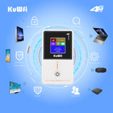 KuWfi CAT4 4G Mobile Router 2.4GHz Wireless Wi-Fi Router Mini Portable 4G Modem WiFi Hotspot