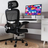 Ergonomic Mesh Desk Chair, 330 lbs Capacity, Comfortable Gaming Chair with Wheels
