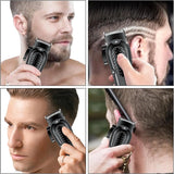 Solimpia Groin Area Hair Trimmer Lawn Mower Ceramic Blade Waterproof Wet Dry Clippers Pubic Armpit Body