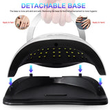 UV LED Nail Lamp, Nail Dryer For Gel Polish With  And Automatic Sensor 4 Timer Setting