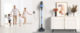 YISORA N8 Cordless Stick Vacuum, 25000Pa Self-Standingnfor Pet Hair