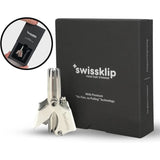 Swissklip Human Power Nose Hair Trimmer for Men Manual Nose Hair Trimmer for Women I Stainless Steel Ear