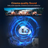 4k Android Home Cinema Outdoor  Smart Voice Remote Control Projector