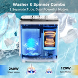 17.6 lbs Portable Washing Machine