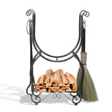 Indoor Fire Wood Log Rack for Fireplace Heavy Duty Firewood Pile Storage Racks