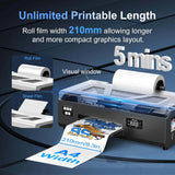 A4 DTF Printer Transfer  Direct to Film Built-in White Stirring Ink Circulatory
