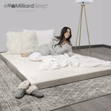 4 inch Portable Foldable Mattress Queen with Medium Firm Foam, Washable