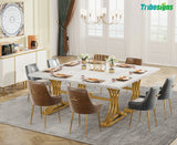 Tribesigns 63-Inch Rectangular Dining Table for 4 to 6, Modern Kitchen Table