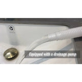 Portable washing machine for dorms, apartments, RVs: twin tub, 28lbs capacity, semi-automatic,