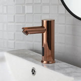 KEMAIDI Touchless Automatic Sensor Bathroom Faucet Brushed Gold Vessel Sink Tap Hands-Free Smart