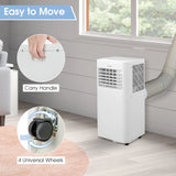8000 BTU Portable Air Conditioner 3-in-1 AC Unit With Cool Dehum Fan