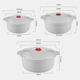 Microwave Oven Special Box Household Plastic Heating Fresh Keepeing Box