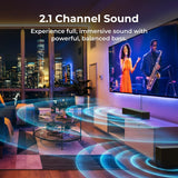 ULTIMEA Poseidon R3T 2.1ch Soundbar with 5.25" Wireless Subwoofer, 240W