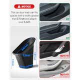Car Trash Can Trash Bin, Mini Garbage Can Car Door TrashCan