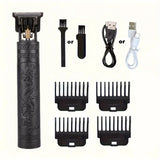T9 LCD Electric Hairdresser Oil Shaving Head Electric Pusher Carving Electric Pusher Clipper Hair Precision