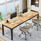 Tribesigns 78.7 Inches Extra Long Computer Desk 2 Person Desk, Double Long Desk