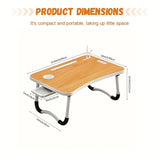 [Portable Laptop Desk] Sturdy and Durable Extra Large Portable Laptop Folding Desk