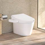 Smart ABS Toilet Seat Cover, High-Quality 1300W Flushing Power with Built-In Heater