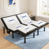 Tami T600 Adjustable Bed Frame Split King Size with Remote amp Massage