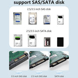 Hard Drive Dock 2.5 3.5 Inch SATA HDD SSD Reader 5Gbps USB External Disk