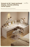 Firm Computer Desk, Bookshelf, Integrated Corner Workbench