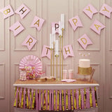 2PCS Gold Floor Candelabra 5 Arm Floor Candle Holder w/ Acrylic Lampshade