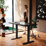 48x24 Adjustable Height Standing Desk, 4 Memory Settings, Cable Management