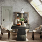 Tribesigns Square Dining Table for 4, 31.5-Inch Kitchen Table Small Dinner Table