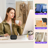 Mini Label Printer Maker Portable 2 Inch Thermal Wireless Bluetooth Stickers Printer for Home School Compatible IOS Android