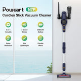 N7P Foldable Cordless Stick Vacuum Cleaner, 20Kpa for Household Cleaning