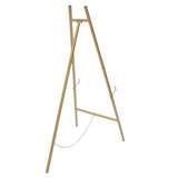 118CM Large Wood Tripod Gold Foldable Artist Easel Floor Stand