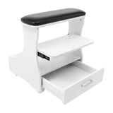 Foot Bath Stool Foot Rest Pedicure Manicure Funiture Trolley Footbath