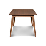 60-inch Rectangular Walnut Dining Table, Customizable