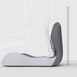 Memory Foam L-Shaped Integrated Seat Cushion with Lumbar Support Car Seat Cushion for Car Truck Desk Gaming Chair
