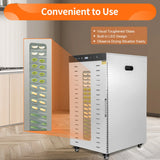 Food Dehydrator, 20 Layer Commercial Food Dehydrator, 1700W Large Capacity Food Dryer