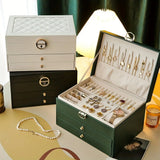 1PC Necklace Earrings Jewelry Storage Organizer Box, Ideal choice for Gifts