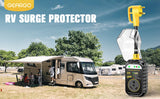 RV Surge Protectors 30 Amp, IP68 Surge Voltage Protection for Camper
