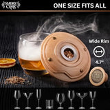 Cocktail Smoker Kit with Torch - Whiskey Smoker Kit comes with Saturn-Shaped Smoke