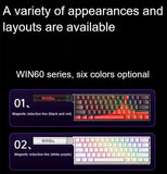 AULA WIN60 HE Magnetic Keyboard 21 Keys Butterfly Keycaps Wired Trigger