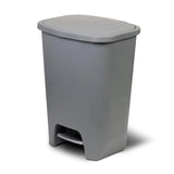 Glad 20 Gallon Trash Can - Plastic Kitchen Waste Bin with Odor Protection of Lid -Hands Free with Step