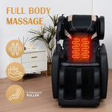 Massage chair recliner with 10 massage heads and full-body air pressure