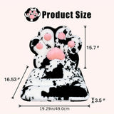 L-Shape Cat Paw Cushion, Soft Chair Pillow Kawaii Chair Cushions