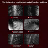 Electric Vibration Massage Comb Red Light Hair Growth Massage Scalp Brush Anti Hair Loss Liquid