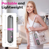 Go Brush Pro 2026 Upgraded Cordless Hair Straightener Brush, Anti-Frizz Negative Ions, MCH Fast Heating,
