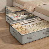 Under Bed Storage Containers Rectangle Multipurpose Organizer Bins