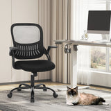 JHK Ergonomic Mid-Back Mesh Backrest Office Desk Chair Computer Lumbar Support Rolling Swivel Gaming Chairs