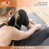 Eat Smart Precision Plus Scale Wide Body Bath Scale for Accurate Body Weight Monitoring in Home Fitness