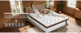 14 Inch Hybrid Mattress with Orthopedic Spinal Support
