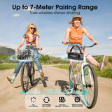 30W Portable Bluetooth Wireless Speakers, IPX6 Waterproof Outdoor, 24H Playtime