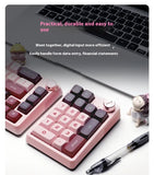 Kzzi K20 Gaming Mini Keyboard Wireless/Wired Dual Mode RGB Programmable Keys Customizable Mini Key Layout eSports Office